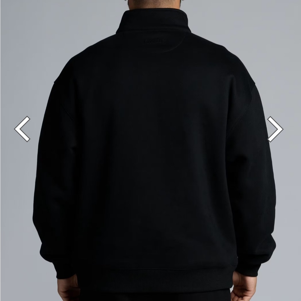 Comfrt Basic Quarter Zip Mock Neck NWT - image 2